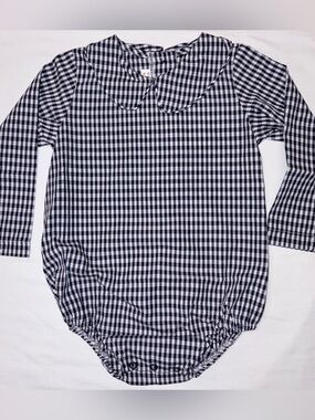 The Beaufort Bonnet Co Peter Pan Collar shirt/onesie sz 18-24 months NWT
